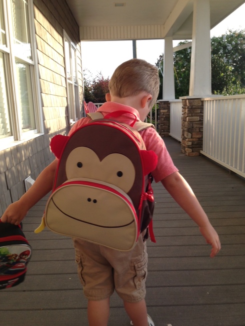 Cutest backpack ever? (Nice job, J!)